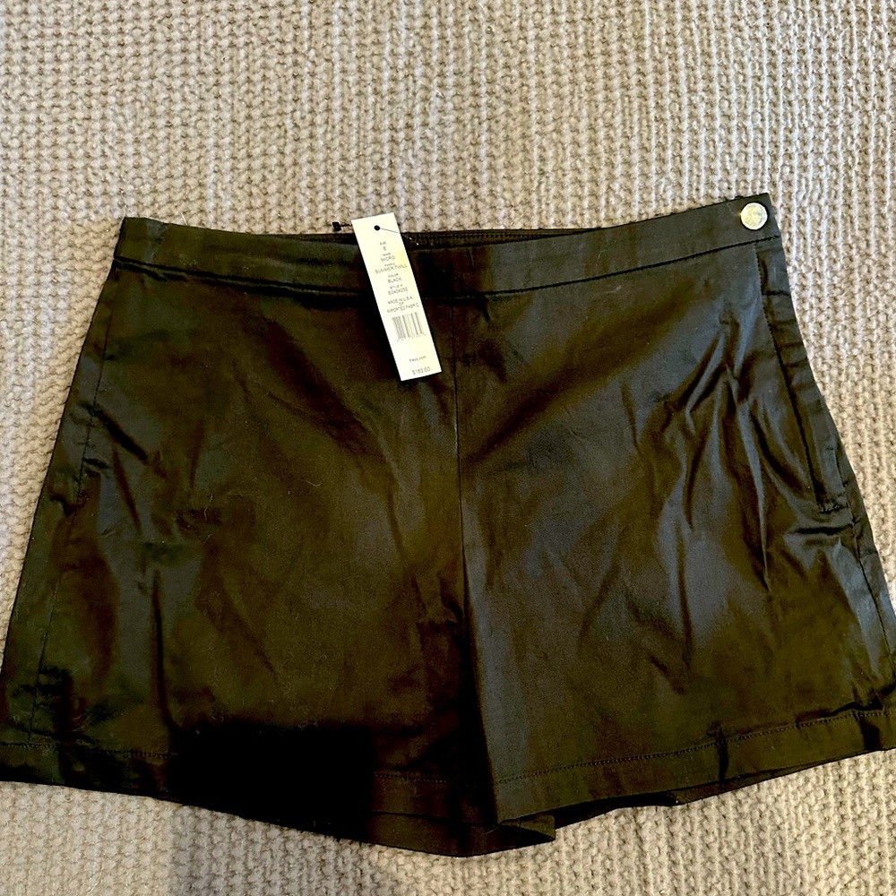 NWT Theory Summer Micro Shorts Sz 6